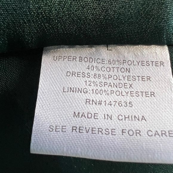 Romeo & Juliet Emerald Couture Green Sleeveless Dress Size L - Picture 7 of 9